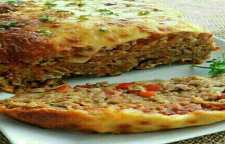 طریقه درست کردن پودینگ گوشت با مایکرویو