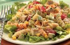 دستور تهیه سالاد ماکارونی با مرغ