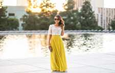 چگونه دامن بلند و ماکسی بپوشیم