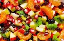 نحوه تهیه سالاد میوه پاییزی