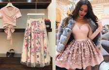 انواع ست پیراهن های کوتاه و لباس های دو تکه