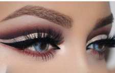 آموزش تصویری کشیدن خط چشم برای انواع مدل های چشم