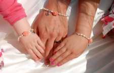 ست زیبای دستبندهای مادر و دختری