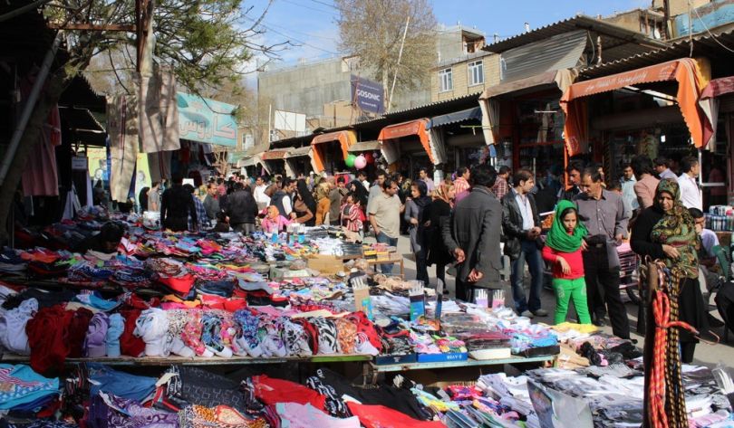 بازارچه مرزی جوانرود در استان کرمانشاه از بزرگترین بازارچه‌ های غرب ایران -  هونل پورتال