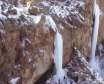 آبشار اسکندر تبریز مکان مناسبی جهت تمرینات یخ نوردی