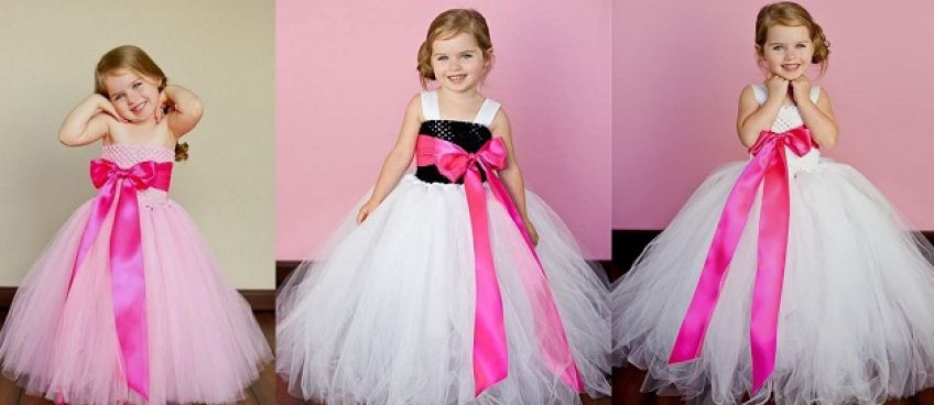 جدیدترین مدل های لباس عروس بچگانه