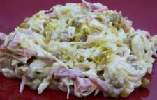 دستور تهیه سالاد کلم و نخود فرنگی