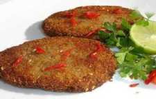 طرزطبخ کتلت گیاهی با سس زنجبیل