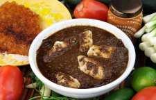 نحوه تهیه خورش نارنج آبی با مرغ و گردو