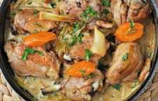 دستور طبخ مرغ با سس غوره