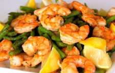 آموزش طبخ خوراک میگو و لوبیا سبز غذای رژیمی خوشمزه و سالم