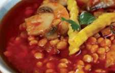 دستور طبخ خورش قارچ و ذرت