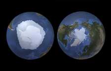 تفاوت های جالب قطب شمال و قطب جنوب