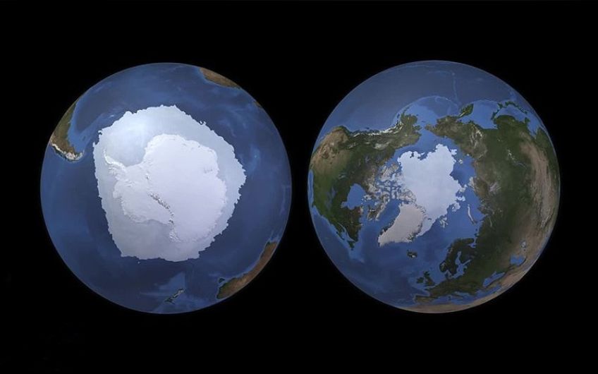 تفاوت های جالب قطب شمال و قطب جنوب