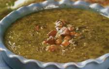 آموزش طبخ آش ساک نذری خوشمزه و مجلسی مخصوص گرگانی با اسفناج