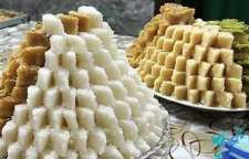 آموزش طبخ شیرینی لوز نارگیل خانگی مخصوص عید