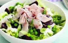 آموزش تهیه سالاد کالباس و لبو