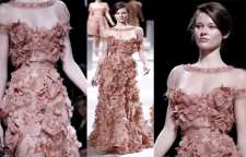 پیراهن های مجلسی به رنگ صورتی چرک روشن