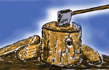 داستان طنز هیزم شکن و فرشته