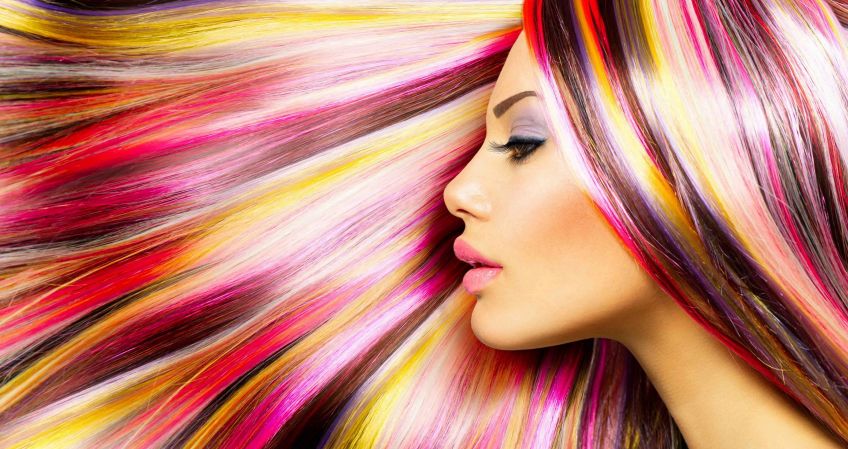 آموزش رنگ کردن موها با رنگ های فانتزی و روش ماندگاری بیشتر این رنگ ها
