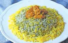 طرز تهیه باقالی پلو با گوشت گیاهی
