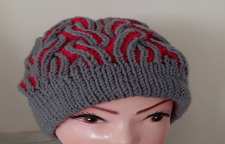 آموزش بافت کلاه کودک مدل شعله ور