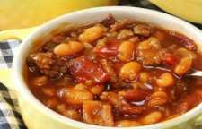 طرز تهیه خوراک گوشت و لوبیا چیتی