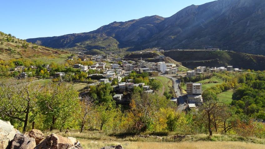 روستای نسمه روستای گردشگری منطقه اورامانات در استان کرمانشاه