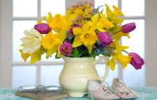 روش تمیز کردن گل های مصنوعی با نمک