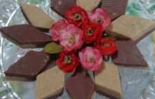 آموزش تهیه حلوای دو رنگ سر سفره افطار با طعمی بی نظیر