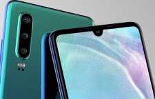 هواوی P30 با دوربین سه گانه و بریدگی بالای نمایشگر