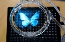 نازک ترین صفحه نمایش جهان با حباب صابون