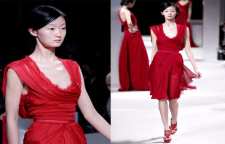 پیراهن مجلسی زنانه و دخترانه به رنگ قرمز