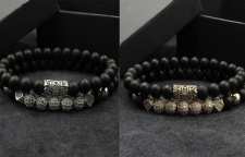 مدل دستبند مهره ای مردانه و پسرانه جدید