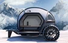 رونمایی از مدل مفهمومی کمپر Futurelight محصول مشترک بی ام و نورث فیس