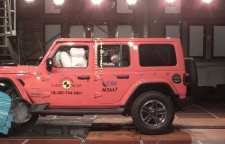 نتایج غیر قابل قبول تست ایمنی جیپ رانگلر در Euro NCAP