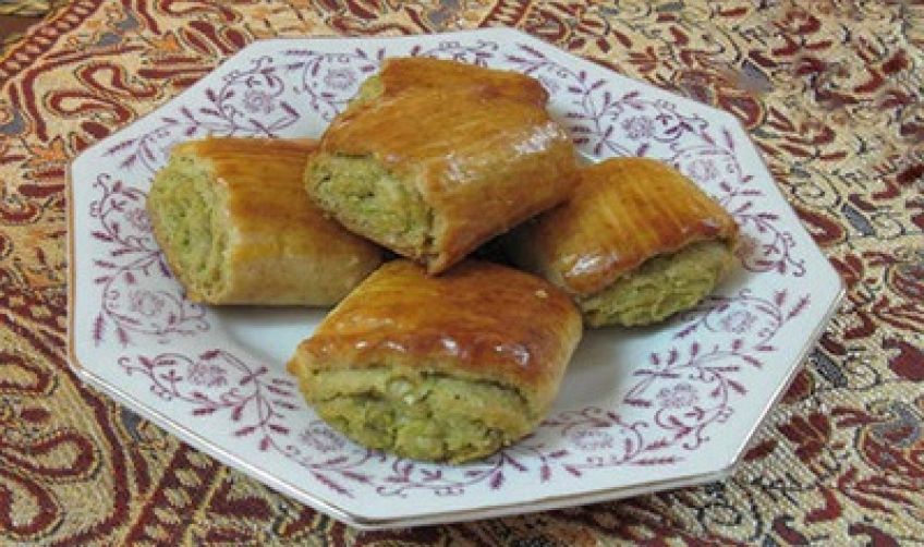 آموزش تهیه شیرینی نازک شیرینی خوشمزه قزوین