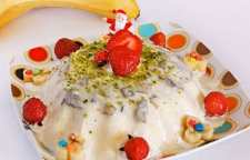 آموزش تهیه ی دسر سوفله موز