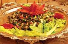 روش تهیه سالاد قارچ و جعفری