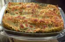 روش پخت لازانیا اسفناج و قارچ