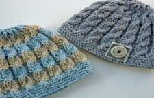 بافت کلاه دو میل مدل آجری