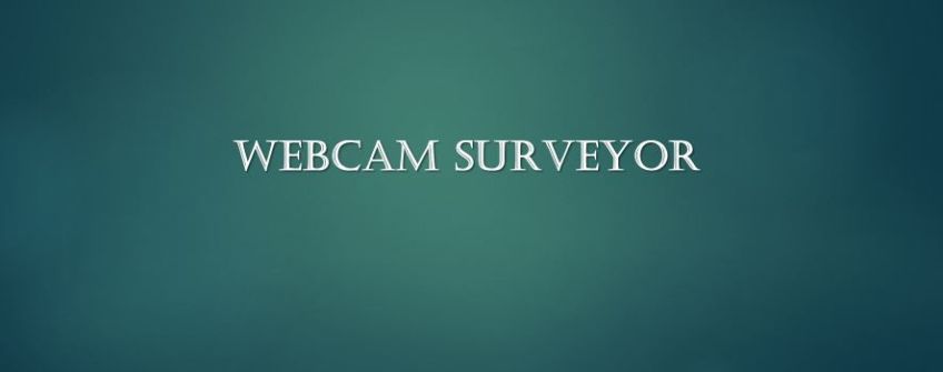 آشنایی با نرم افزار Web cam Surveyor