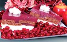 آموزش تهیه کیسل لایهای انار و شیر از دسرهای سنتی شیک و قدیمی روسیه