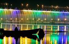 آبشار مصنوعی اهواز زیباترین و طولانی‌ ترین آبشار مصنوعی ایران