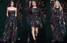 پیراهن مجلسی زنانه بلند و کوتاه با رنگ های زیبا