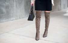 بوت های ساق بلند زنانه را چگونه ست کنیم