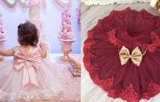 مدل لباس ست تولد دخترانه بچه گانه 1 تا 3 سال