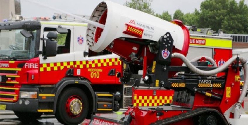 ربات آتش نشان در استرالیا