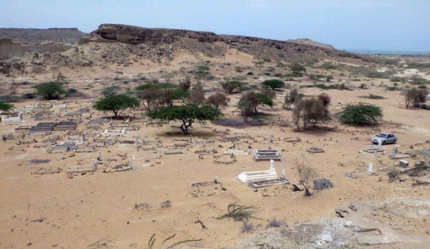 قبرستان مرموز جن ها در روستای تیس چابهار