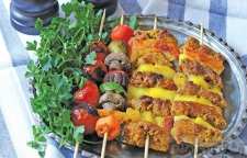 روش طبخ کباب بختیاری گیاهی